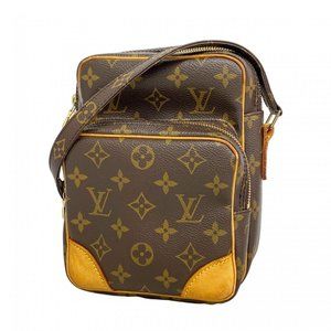 Louis Vuitton Monogram Amazon Shoulder Bag M45236 Brown Women's